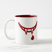 Vampire-Tasse Zweifarbige Tasse (Links)