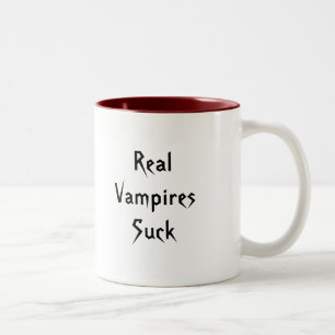Vampire-Tasse Zweifarbige Tasse