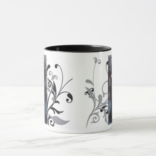 Vampire-Tassen-gotische Tassen-dunkle Tasse (Zentrum)