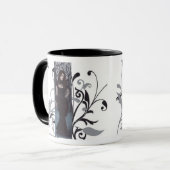 Vampire-Tassen-gotische Tassen-dunkle Tasse (Vorderseite Links)