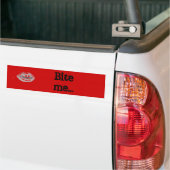 vampire_teeth, beißen mich… autoaufkleber (Auf Lkw)