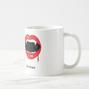 Vampire Teeth Mouse Halloween Goth Coffee Tassen C