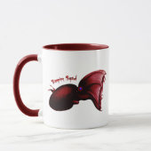 Vampire-Tintenfisch-Tasse Tasse (Links)