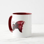 Vampire-Tintenfisch-Tasse Tasse (Vorderseite Links)