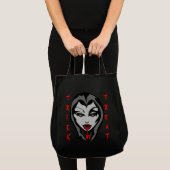 Vampire Tote Bag Halloween Vampire Bag Tragetasche (Vorderseite (Produkt))