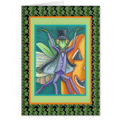 VAMPIRE TRANSYLVANIA MANTIS HALLOWEEN CARD Verse (Vorne)