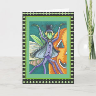 VAMPIRE TRANSYLVANIA PRAYING MANTIS GREETKARTE KARTE