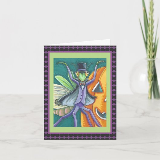 VAMPIRE TRANSYLVANIA PRAYMANTIS NOTE CARD Blnk Karte (Vorderseite)