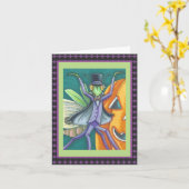 VAMPIRE TRANSYLVANIA PRAYMANTIS NOTE CARD Blnk Karte (Gelbe Blume)