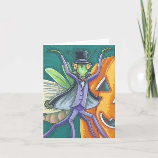 VAMPIRE TRANSYLVANIA PRAYMANTIS NOTE CARD Blnk Karte (Vorderseite)