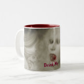 Vampire trinken mich Tasse (Vorderseite Links)