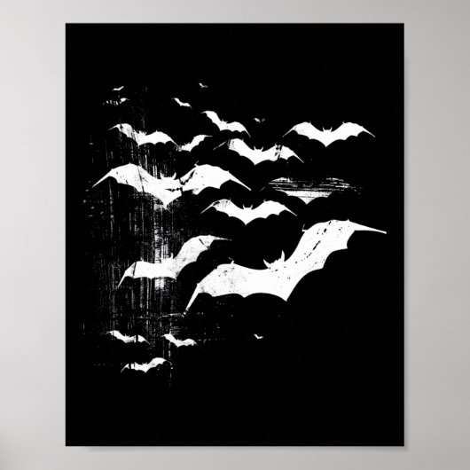 Vampire Ts Horror Spooky Beängstigend Halloween Go Poster (Vorne)