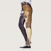 Vampire und Hexe zu Halloween Leggings (Links)