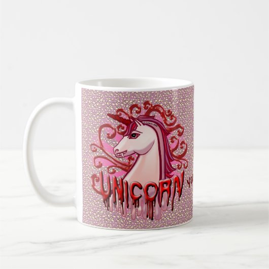 Vampire Unicorn Kaffeetasse (Links)