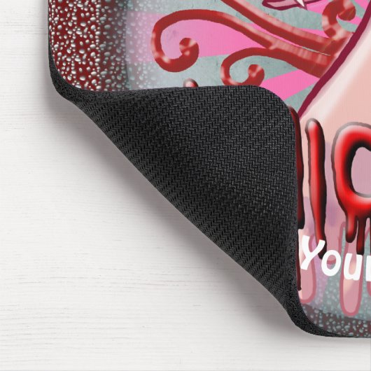 Vampire Unicorn Mousepad (Ecke)