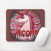 Vampire Unicorn Mousepad (Mit Mouse)