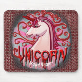 Vampire Unicorn Mousepad (Vorne)