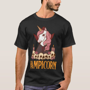 Vampire Unicorn Niedlich Magical Vampicorn Hallowe T-Shirt