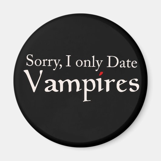 Vampire Vampires Fan Halloween Magnet (Vorne)