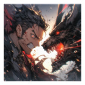 Vampire Vs Werewolf Fotodruck (Vorne)