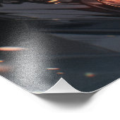 Vampire Vs Werewolf Fotodruck (Ecke)