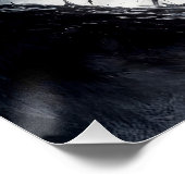 Vampire Warrior in den Ruinen von Moonlit Poster (Ecke)