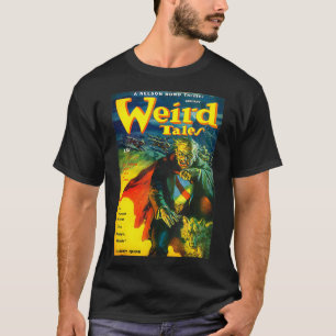 Vampire Werewolf Halloween Horror Vintag Comic Bo T-Shirt