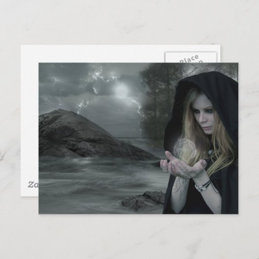 Vampire & Witchcraft Postkarte (Vorne/Hinten)