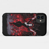 Vampire Woman Spider web gothic Case-Mate iPhone Hülle (Rückseite (Horizontal))