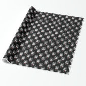 Vampire Wrapping Paper Niedlich Vampire Gift Paper Geschenkpapier (Ungerollt)