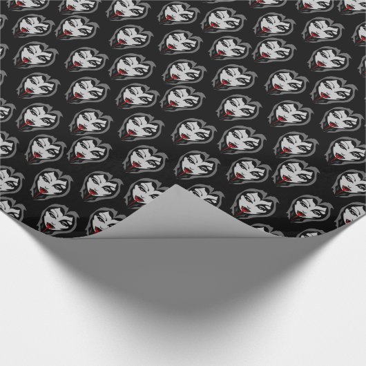 Vampire Wrapping Paper Niedlich Vampire Gift Paper Geschenkpapier (Ecke)