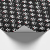 Vampire Wrapping Paper Niedlich Vampire Gift Paper Geschenkpapier (Ecke)