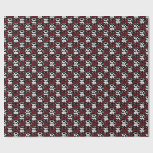 Vampire Wrapping Paper Niedlich Vampire Gift Paper Geschenkpapier (Flach)