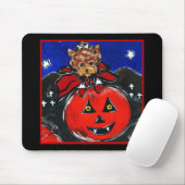 Vampire Yorkie-Mauspad Mousepad (Mit Mouse)