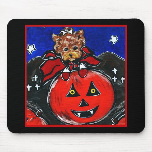 Vampire Yorkie-Mauspad Mousepad (Vorne)