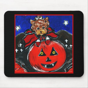 Vampire Yorkie Mousepad