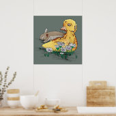 Vampire-Zombie-Osterherling Poster (Küche)