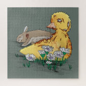 Vampire-Zombie-Osterherling Puzzle (Vertikal)