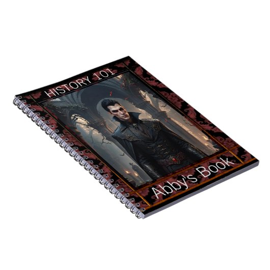 Vampire Zuhause Notebook Notizblock (Rechte Seite)