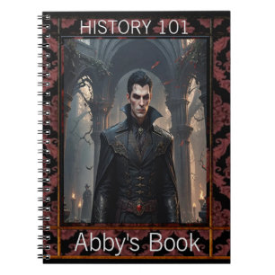 Vampire Zuhause Notebook Notizblock