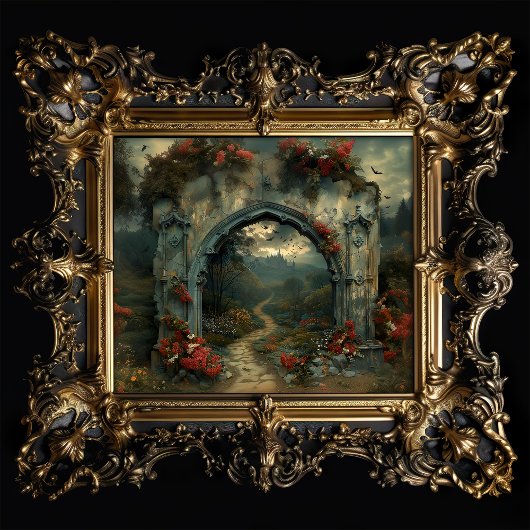 Vampirecore Dracula Castle Halloween | gotisch Geschenkpapier Set