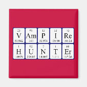 VampireHunter Periodenmagnet Magnet (Vorne)