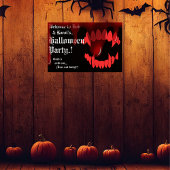 Vampires Bite Halloween-Party Poster