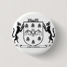 Vampire's Coat of Arms Button Abzeichen