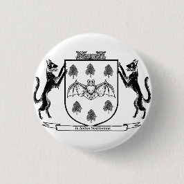 Vampire's Coat of Arms Button Abzeichen