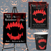 Vampires Halloween-Party Snacks Sockelschild