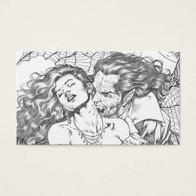 Vampire's Kiss von Al Rio - Vampire und Frauen Kun (Vorderseite)