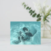 VAMPIRES KÖNNEN NICHT SCHWIMMEN POSTKARTE (Stehend Vorderseite)