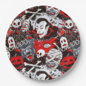 Vampires Night Paper Tellers 9" Pappteller (Vorderseite)