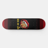 Vampires nur Halloween Candy Skateboard (Horizontal)